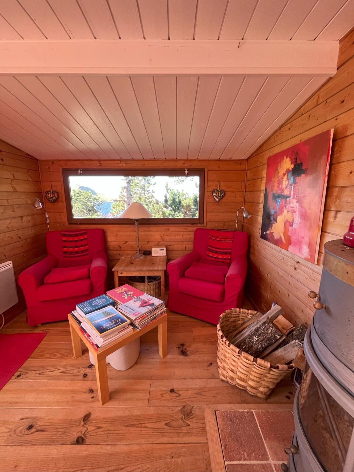 Chalet Des Myrtilles - Chalet Cosy Avec Vue Arette Εξωτερικό φωτογραφία