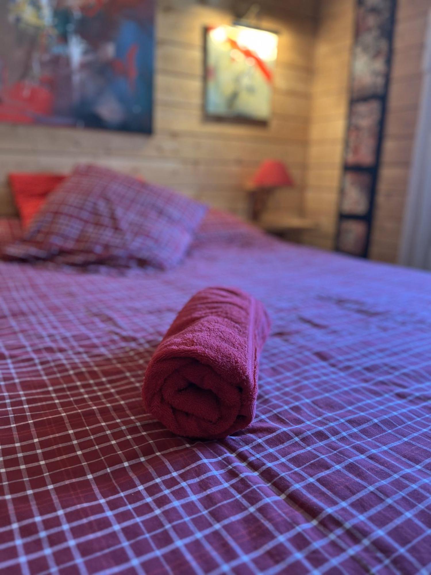 Chalet Des Myrtilles - Chalet Cosy Avec Vue Arette Εξωτερικό φωτογραφία