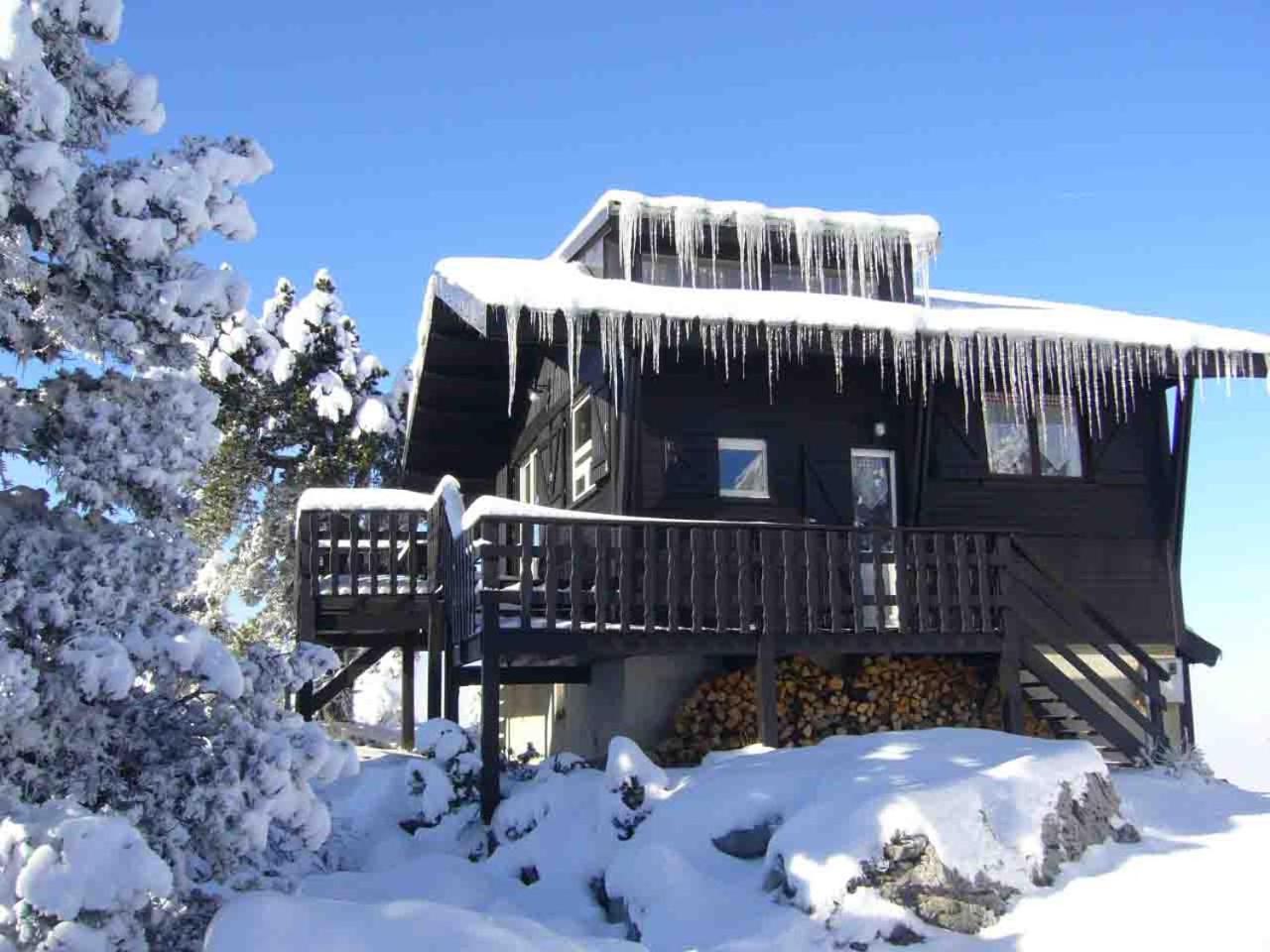 Chalet Des Myrtilles - Chalet Cosy Avec Vue Arette Εξωτερικό φωτογραφία