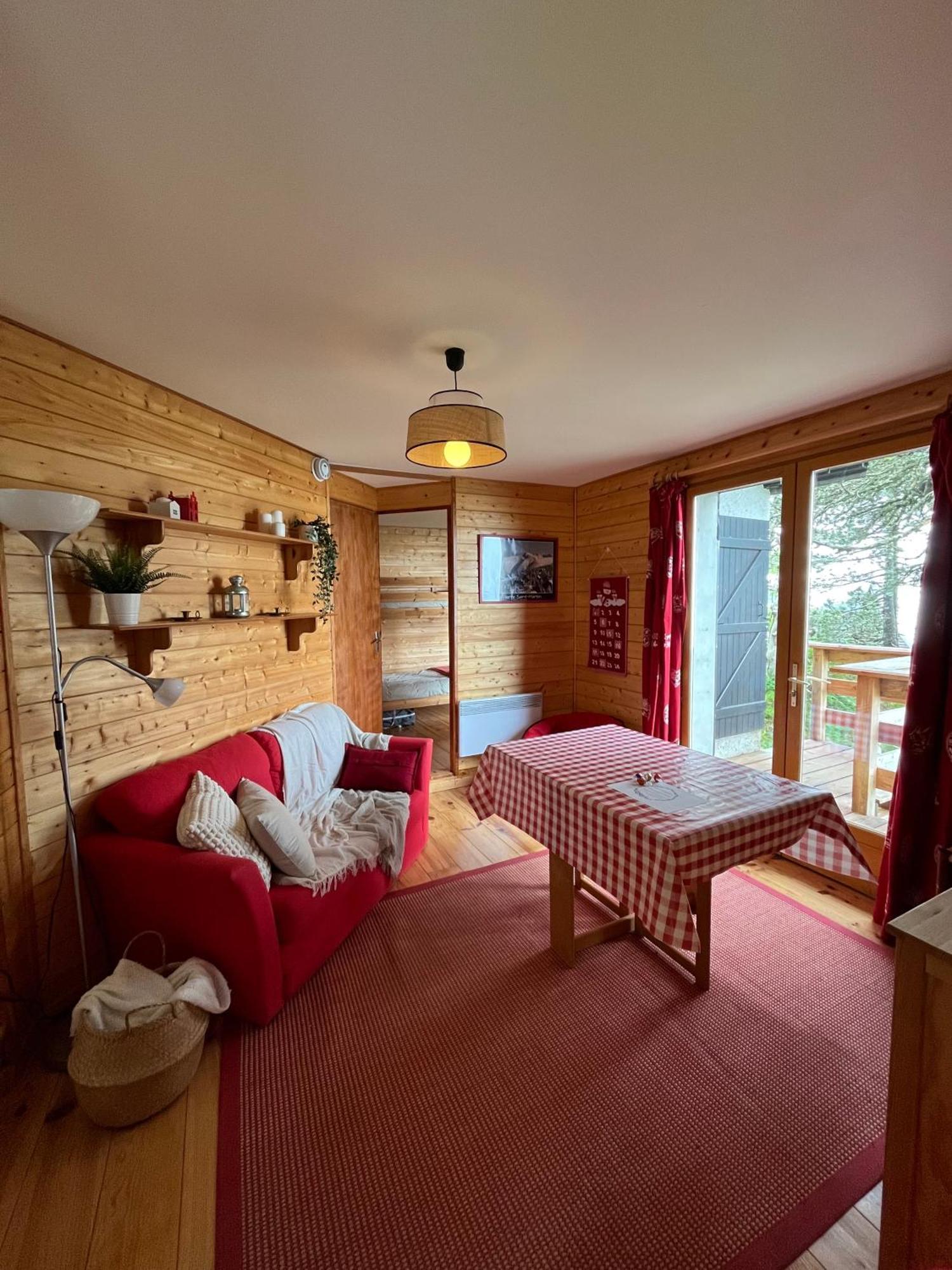Chalet Des Myrtilles - Chalet Cosy Avec Vue Arette Εξωτερικό φωτογραφία